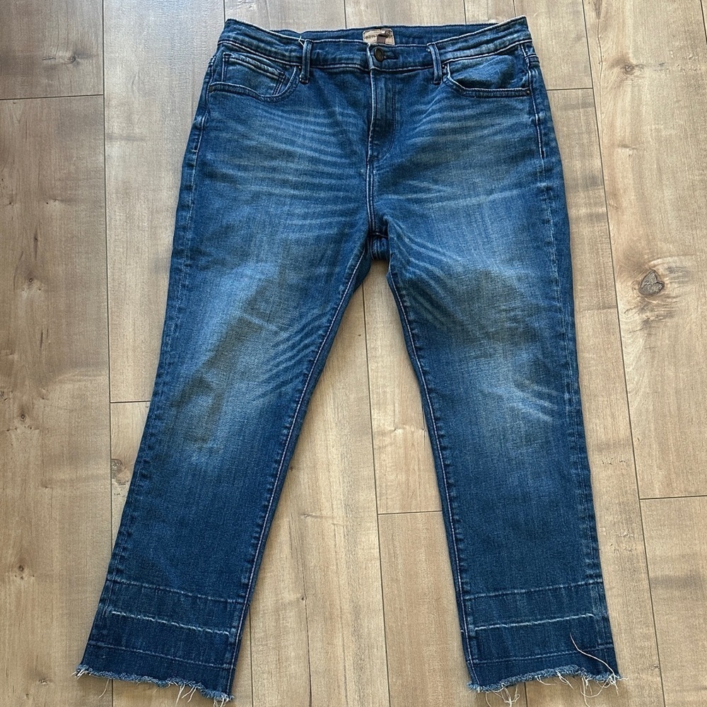 Driftwood Skraight Crop Jeans Sz 32